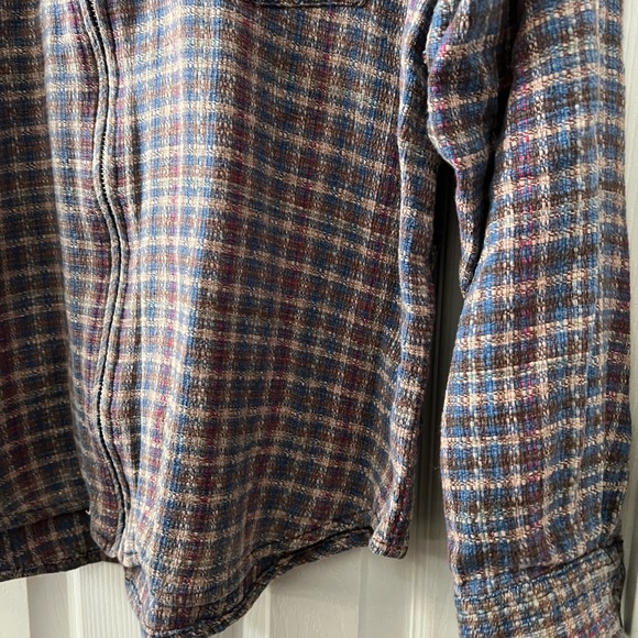 JACKET ZIPPERED PLAID LIGHTWEIGHT LADIES SZ SMALL - Picture 2 of 7
